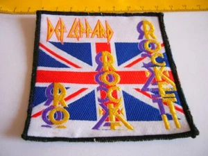 DEF LEPPARD – rare old original 80’s ROCKET Patch!!  - Picture 1 of 1