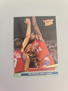 1992-93 FLEER ULTRA. CHARLES SHACKLEFORD PHILADELPHIA 76ERS #141 - Picture 1 of 1