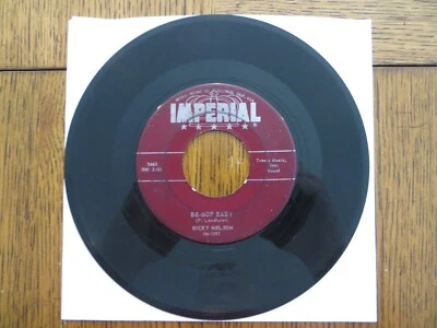 Ricky Nelson – Be-Bop Baby - 1957 - Imperial 5463 7" Single - Image 1 of 2