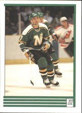 1989-90 O-Pee-Chee Stickers North Stars Hockey Card #202 Neal Broten