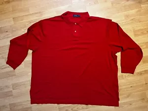 Polo Ralph Lauren Shirt Size Big 5XB Men’s Long Sleeve Button Up NWOT Casual - Picture 1 of 8