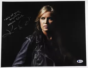 Fear The Walking Dead Madison Kim Dickens Autógrafo Foto Firmada Beckett 11 x 14 - Imagen 1 de 2