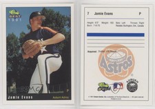 1991 Classic Best Auburn Astros Jamie Evans #7
