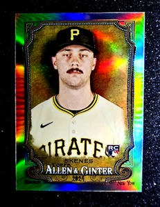 2024 Topps Allen & Ginter Paul Skenes Chrome Refractor SP RC #282 MINT GRADE ME - Picture 1 of 7