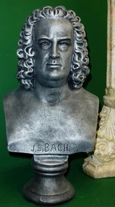 Johann Sebastian Bach Büste Musik Skulptur Kunst Statue - Bild 1 von 5