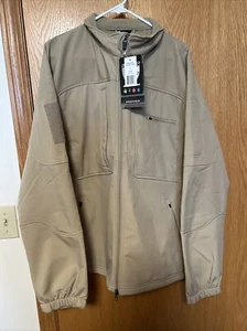 NWT Propper BA LS1 Softshell Men L Large Tan Desert Zip Military Jacket Coat NWT - Picture 1 of 11