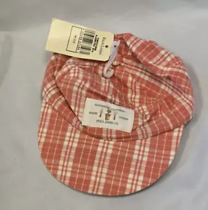 Vintage 90s Baby Infant Polo Ralph Lauren baseball cap Plaid Gardening 0-3-6-9 - Picture 1 of 7