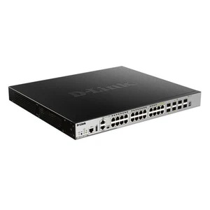 *NEW* D-LINK DGS-3630-28PC 28-Port Layer 3 Stackable Managed PoE Gigabit Switch - Picture 1 of 1