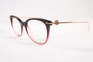 Jimmy Choo Eyeglasses JC 263 Womens Pink Full Rim Plastic Glasses Frames 52 mm - Picture 1 of 4