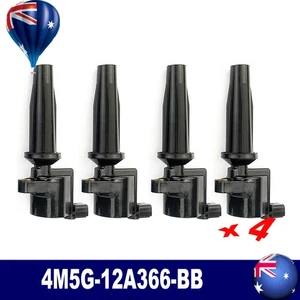 4X Ignition Coils For Mazda 3 Ford Focus Transit VG Duratech 2.0 4M5G-12A366-BB - Picture 1 of 9