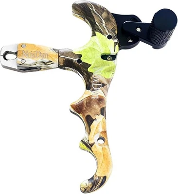 COMPOUND BOW, 4-FINGER CAMO 360° ROTATABLE THUMB RELEASE TRIGGER - Image 1 of 4
