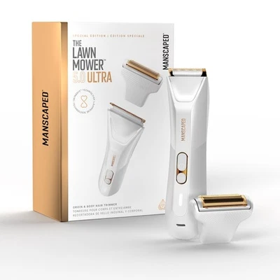 MANSCAPED® The Lawn Mower® 5.0 Ultra Groin & Body Hair Trimmer - White Hot - image 1 of 4