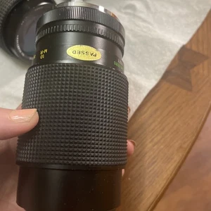 Vintage Vivitar 75-205mm f/3.5-4.5 Macro Zoom Lens Japan Nikon Mount Case 55mm - Picture 1 of 5