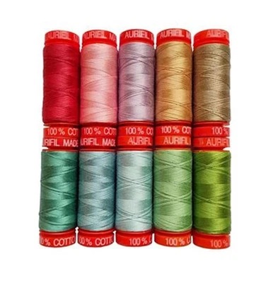 Aurifil (LH50PR10) Lori Holt Prairie Thread Set - Image 1 of 3