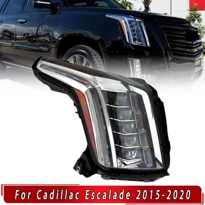 Full LED Headlight QUINT Projector For 2015-2020 Cadillac Escalade ESV Passenger - Изображение 1 из 4