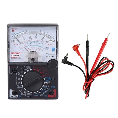 Analog-Multimeter Spannung Tester Messleitungen elektrischen Strom Diode U - Bild 1 von 4