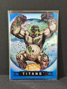 2025 Upper Deck Fleer Brilliants Superman BLUE FOIL PARALLEL #54 Titano - Bild 1 von 1