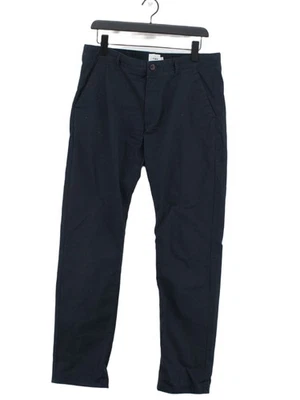 Farah Women's Trousers W 34 in Blue Cotton with Elastane Straight Chino - Image 1 of 4