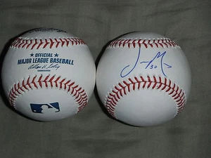ST. LOUIS CARDINALS JASON MOTTE SIGNED ROML BASEBALL - Picture 1 of 1