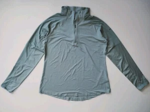 Camisa Columbia Omni Wick 1/4 Cremallera Manga Larga Para Hombre XL Verde Claro Rayas  - Imagen 1 de 11