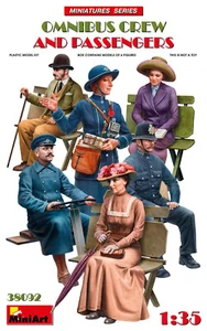 MiniArt 1/35 38092 Omnibus Crew and Passengers (Miniatures Series) (6 Figures) - Picture 1 of 1