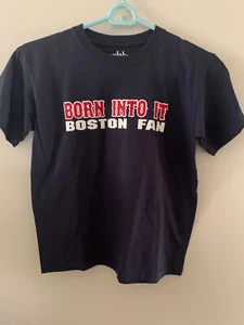 BOSTON RED SOX *BORN INTO IT* YOUTH TSHIRT SIZE YM - Picture 1 of 1
