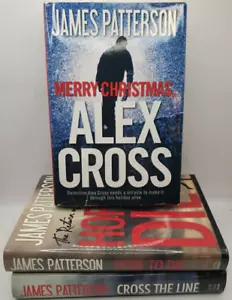 James Patterson 3 x Book Lot Alex Cross Crime Fiction Suspense Novels HCDJ - Picture 1 of 21