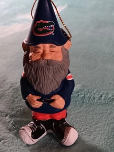 Florida Gators Gnome Hanging Christmas Tree Ornament NCAA College Football - Picture 1 of 7