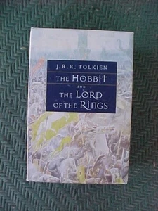 THE LORD OF THE RINGS AND THE HOBBIT, JRR TOLKIEN SLIPCASED PBs (1994 - Picture 1 of 5