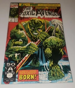 1991 Marvel The Toxic Avenger Comic book lot of one, FIRST ISSUE #1 Read Descrip - Picture 1 of 20