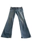 Hollister Y2k Low Rise 70S Hippy Boot Flare Jeans Size 7 Light Medium Wash Denim