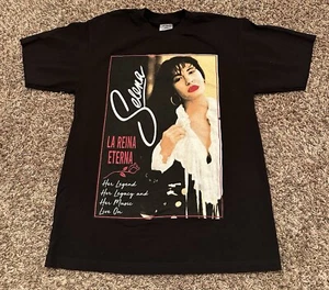 Shaka Selena Quintanilla La Reina Eterna Shirt Memorial Size Large - Picture 1 of 4