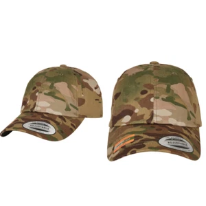 Flexfit by Yupoong flache Baumwolle Köper Multicam 6245MC - Kopfbedeckung - Bild 1 von 8