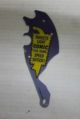 Used Bally PARTY ZONE Pinball Machine Plastics - With Crack - Image 1 of 4