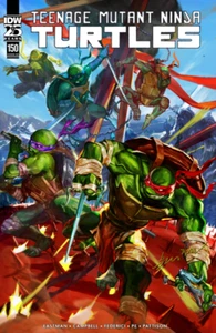 TMNT ONGOING #150 AOD COLLECTABLES EXCLUSIVE SUNGHAN YUNE COVER IDW 2024 - Picture 1 of 2