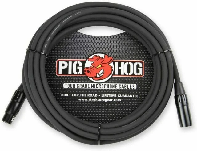 Pig Hog PHM20 8mm XLR Microphone Cable