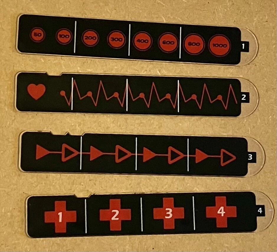 MB Operation Rapid Response Game 2006. Spare Slider. PRICE IS FOR ONE NOT ALL. - Image 1 of 1
