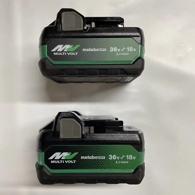 2 Pack of Metabo HPT BSL36A18X Multi Volt Battery 36/18 Volt New