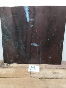 Kupferblech 18" x 19 1/2" Kupferschmiedeschrott natürliche Patina Farben Grünspan (B) - Bild 1 von 8