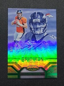 2016 Panini Certified Paxton Lynch Auto RC #5/5, 1/1! Gridiron Signatures Green