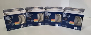 x4 Commercial Electric 4" LED Color Changing Light Interchangeable Recessed Trim - Picture 1 of 11