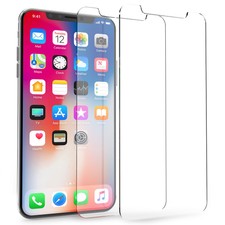 Tempered Glass Screen Protectors Film Guard Protection for iPhone X OU