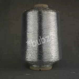 SCHWER ZU FINDEN SILBER LUREX METALLIC GLITZER GARN 500g KONE MASCHINENSTRICKEN FEIN - Bild 1 von 1