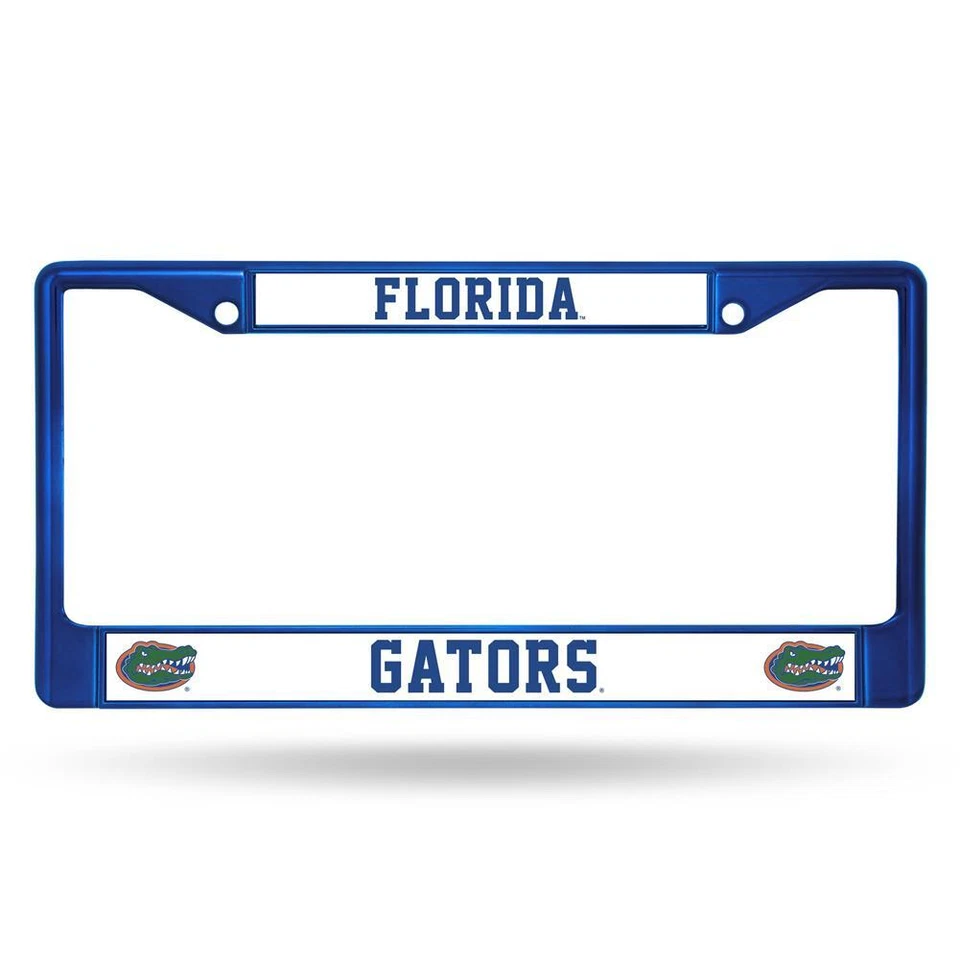 Florida Gators Metal License Plate Frame - Blue by Rico Industries