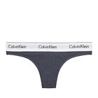 Calvin Klein Thong Modern Cotton String Hemisphere Blue Heather Unterwäsche