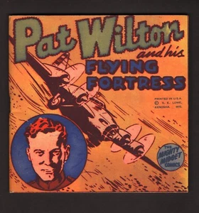 Cómic Mighty Midget 1943 Pat Wilton And His Flying Fortress S. E. Lowe - Imagen 1 de 2