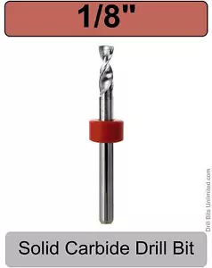 Broca de carburo sólido de 1/8" .125" vástagos de 1/8" carburo premium N - Imagen 1 de 5