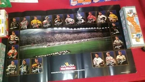 Vintage 1992 Winston Cup Poster First Night Race 38 x 22, R. Petty. D. Earnhardt - Picture 1 of 7