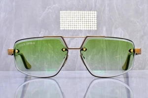 Chrome Heart Love Rod Rare vintage sunglasses cartier gold 60/13 Olive wood - Picture 1 of 6