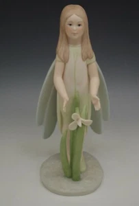 LASZLO ISPANKY 1977 GOEBEL SNOWDROP NYMPH FAIRY FIGURINE LIMITED #179/2000 8.5" - Picture 1 of 11